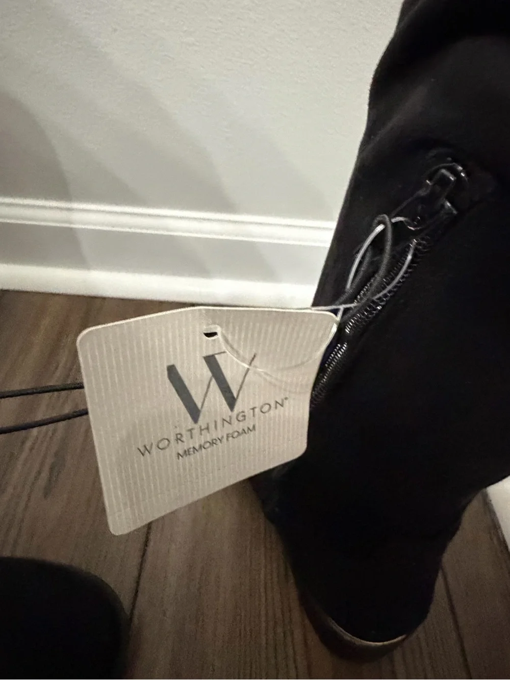 Worthington Black Over-the-Knee Stretch Boots